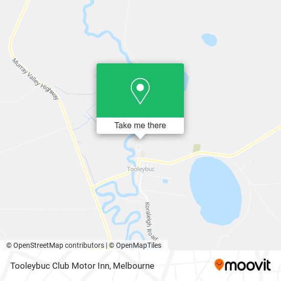 Tooleybuc Club Motor Inn map