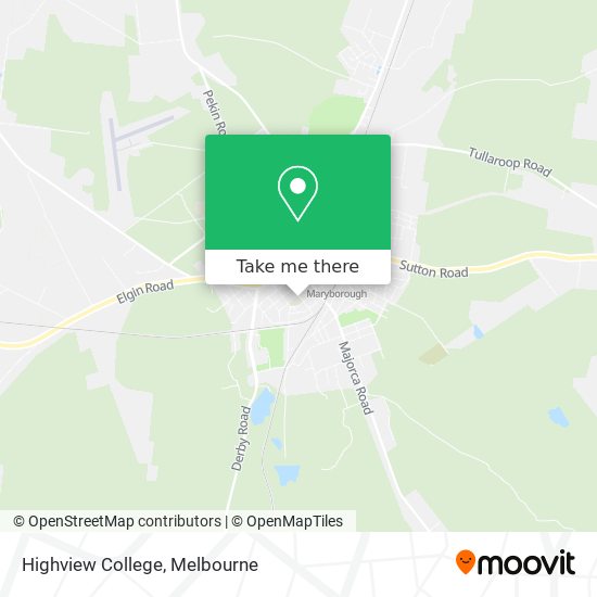 Highview College map