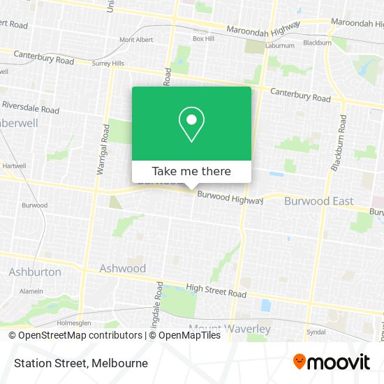 Station Street map