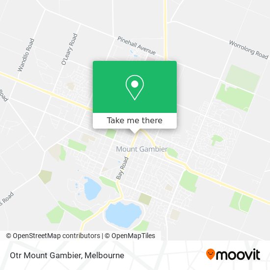 Otr Mount Gambier map