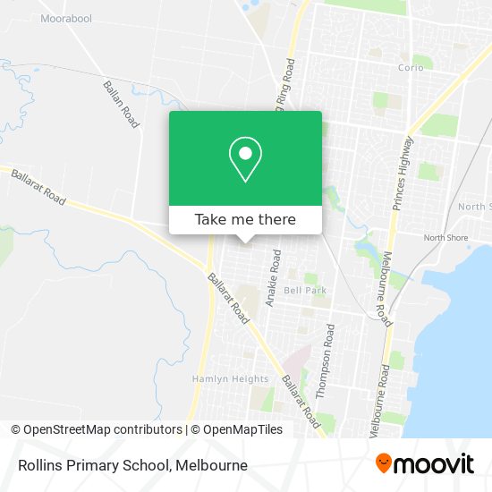 Rollins Primary School map