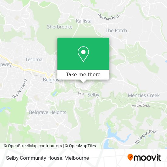 Selby Community House map