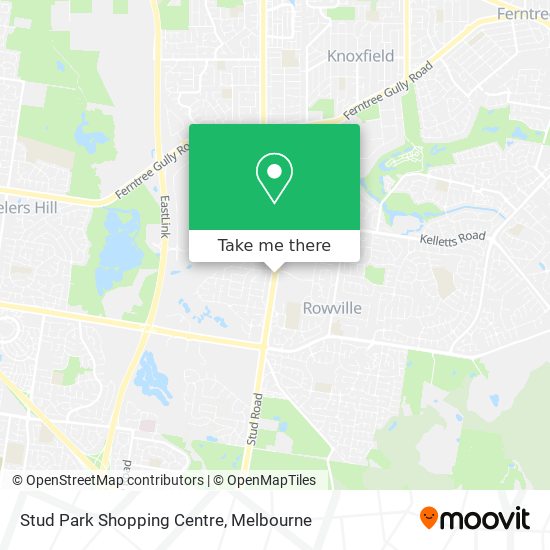 Stud Park Shopping Centre map