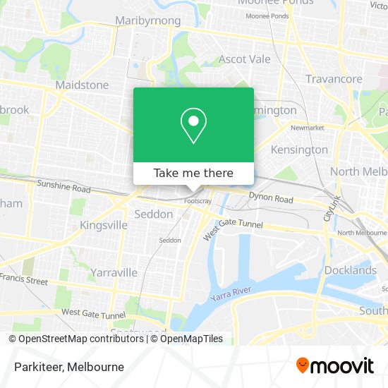 Parkiteer map