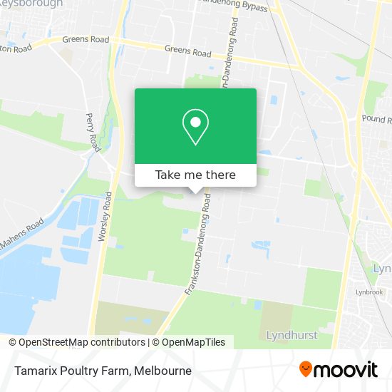 Tamarix Poultry Farm map