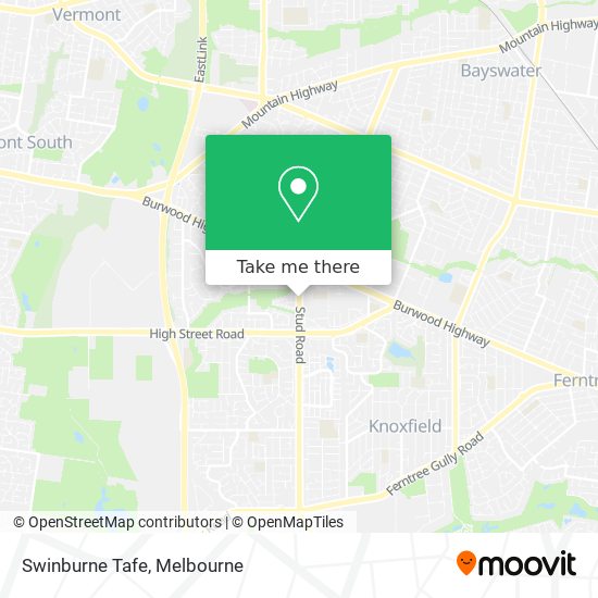 Swinburne Tafe map