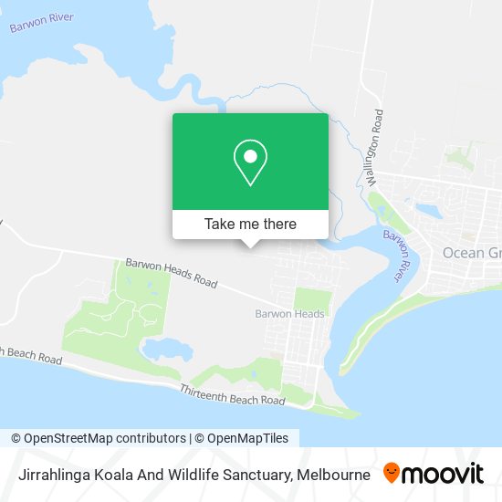 Jirrahlinga Koala And Wildlife Sanctuary map