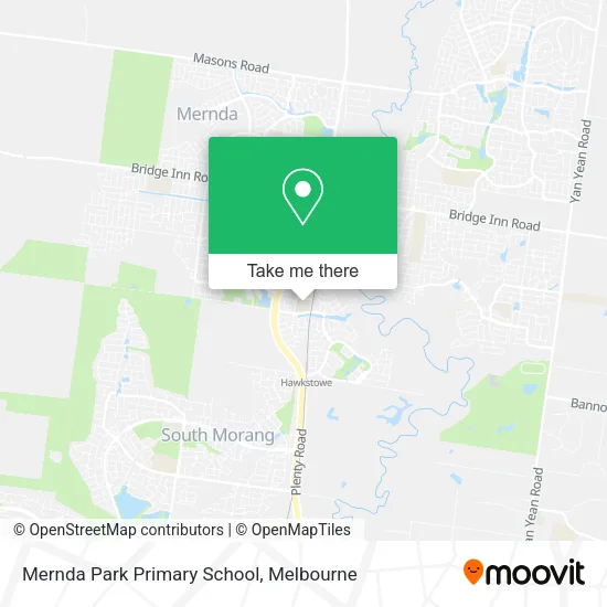 Mernda Park Primary School map