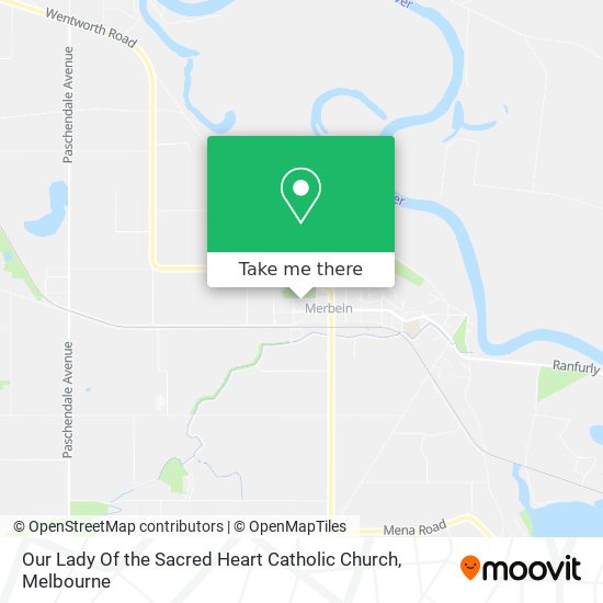 Our Lady Of the Sacred Heart Catholic Church map