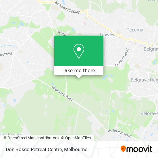Don Bosco Retreat Centre map