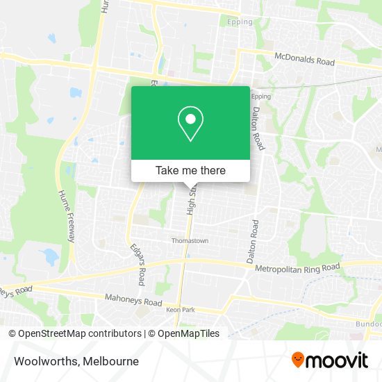 Woolworths map