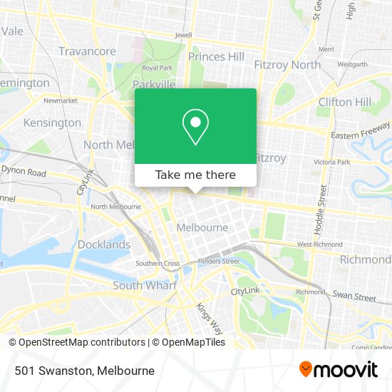 501 Swanston map