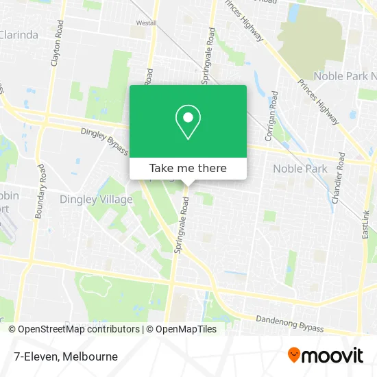 7-Eleven map
