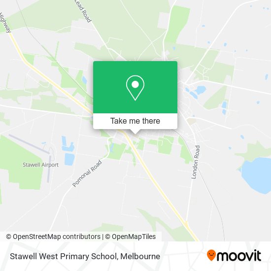 Stawell West Primary School map