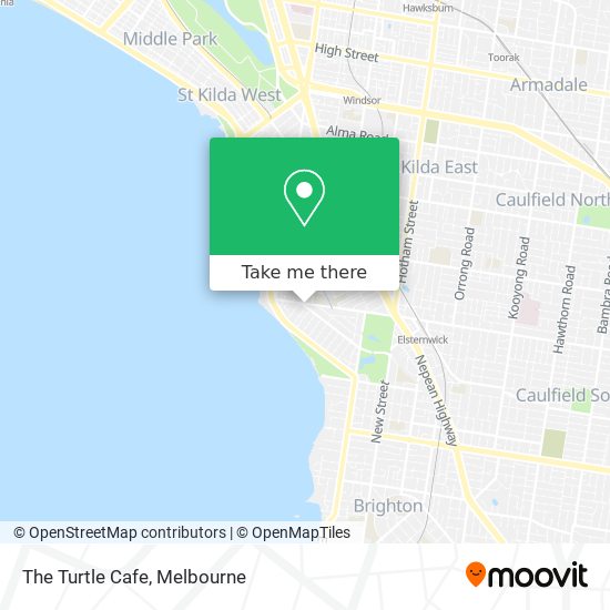 The Turtle Cafe map