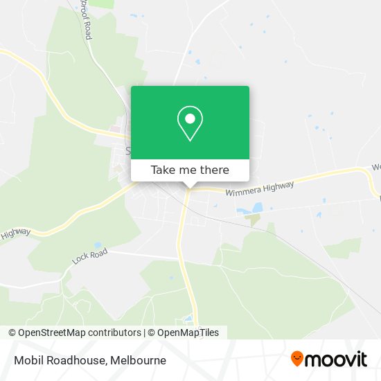 Mobil Roadhouse map