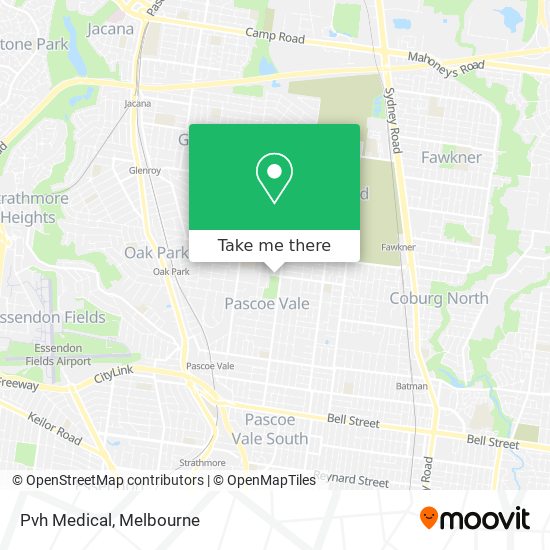 Pvh Medical map