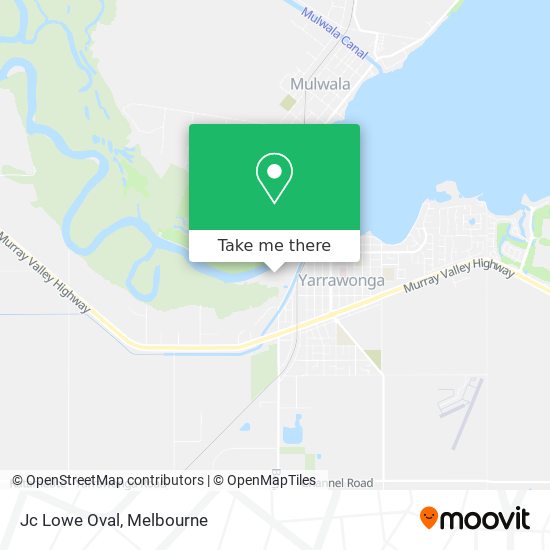 Jc Lowe Oval map