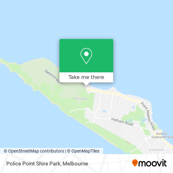 Police Point Shire Park map