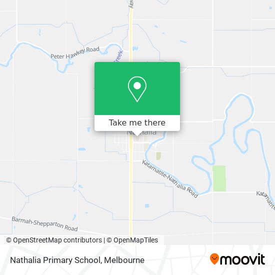 Nathalia Primary School map