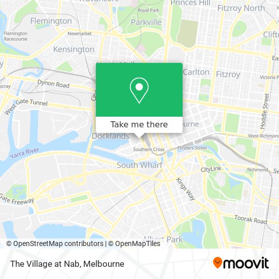 The Village at Nab map