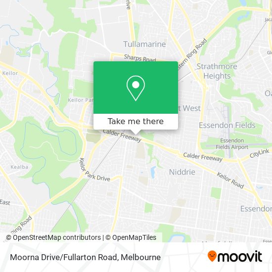 Moorna Drive/Fullarton Road map