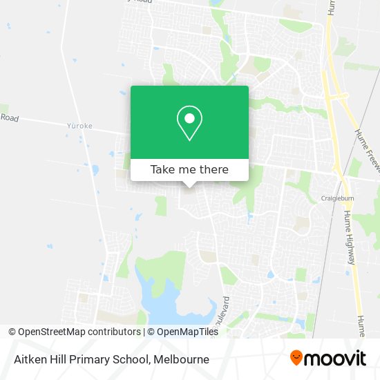 Aitken Hill Primary School map