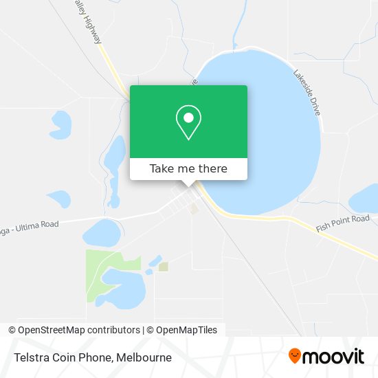 Telstra Coin Phone map