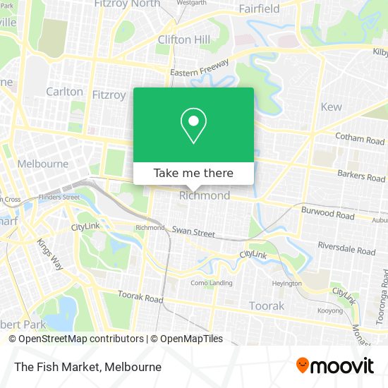 The Fish Market map