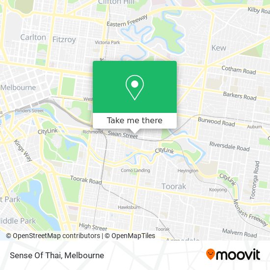 Sense Of Thai map