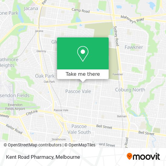 Kent Road Pharmacy map