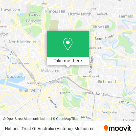 National Trust Of Australia (Victoria) map