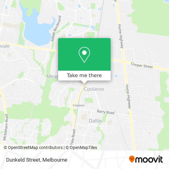 Dunkeld Street map