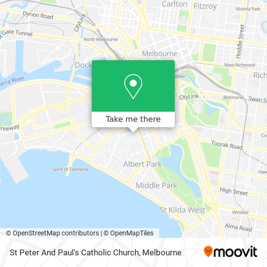 St Peter And Paul's Catholic Church map