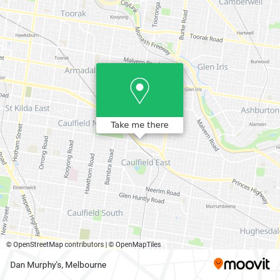 Dan Murphy's map