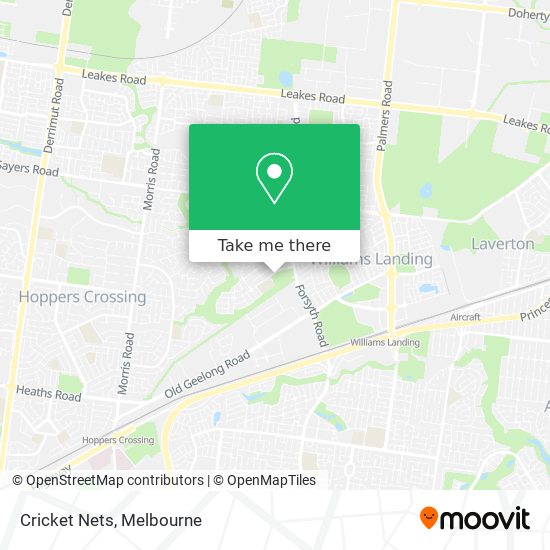 Cricket Nets map
