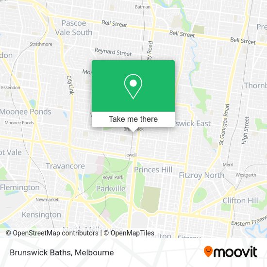 Brunswick Baths map