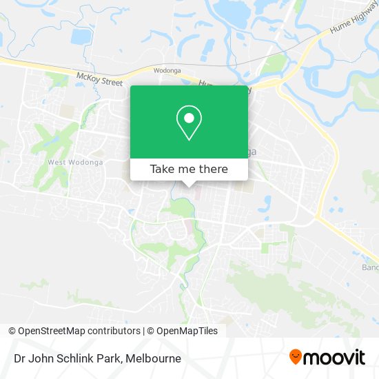 Dr John Schlink Park map