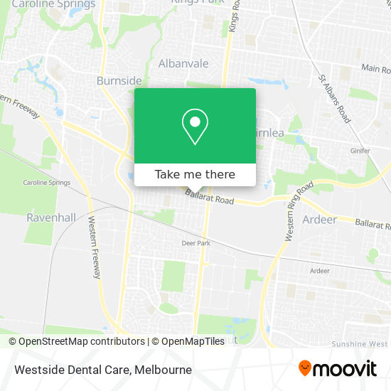 Westside Dental Care map