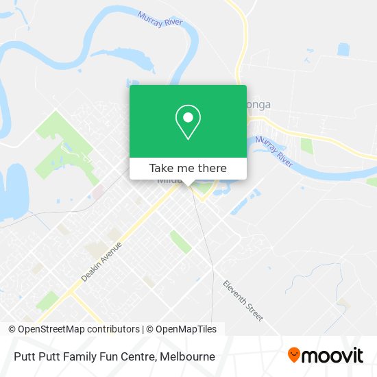 Putt Putt Family Fun Centre map