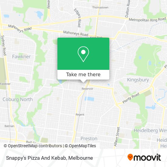 Snappy's Pizza And Kebab map