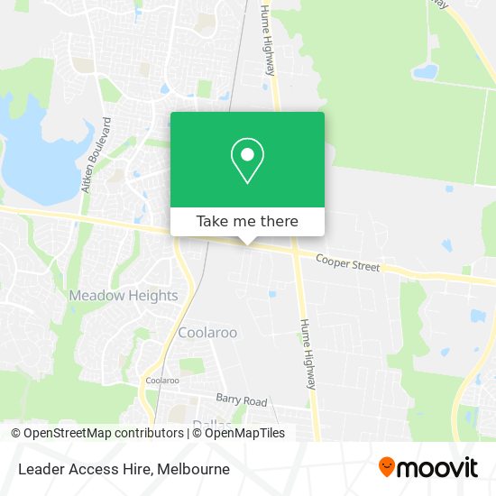 Leader Access Hire map