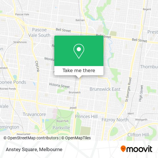 Anstey Square map