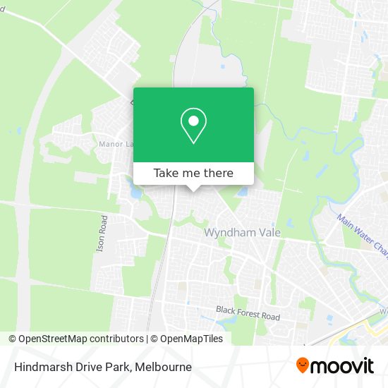 Hindmarsh Drive Park map