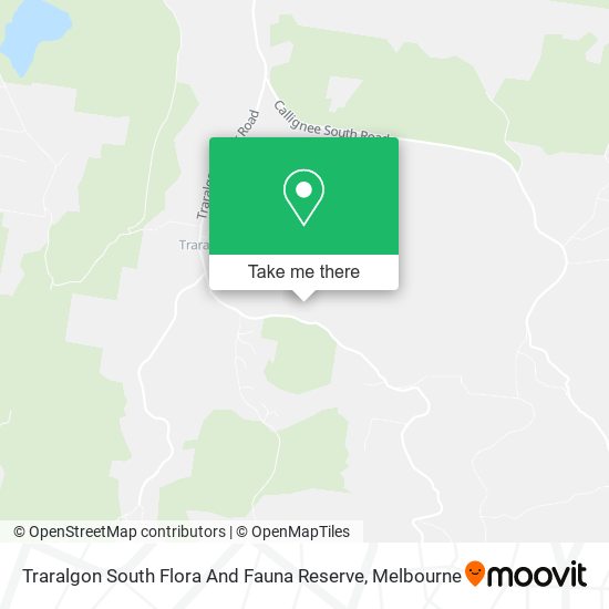 Traralgon South Flora And Fauna Reserve map