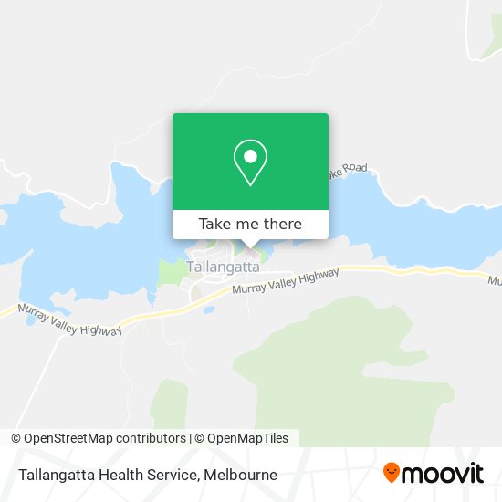 Tallangatta Health Service map