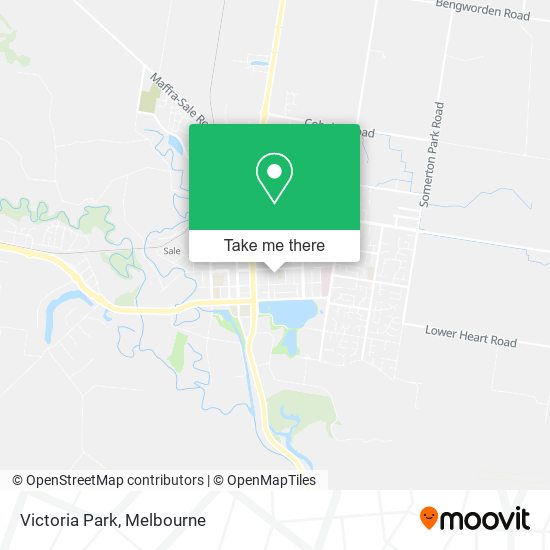 Victoria Park map