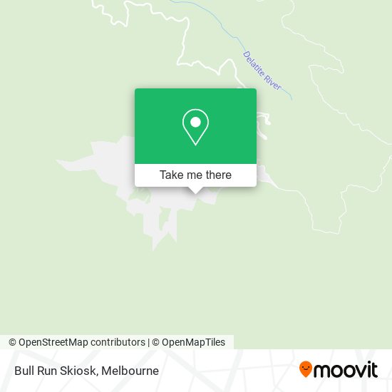 Bull Run Skiosk map