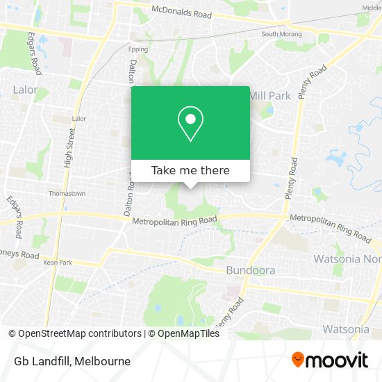 Gb Landfill map