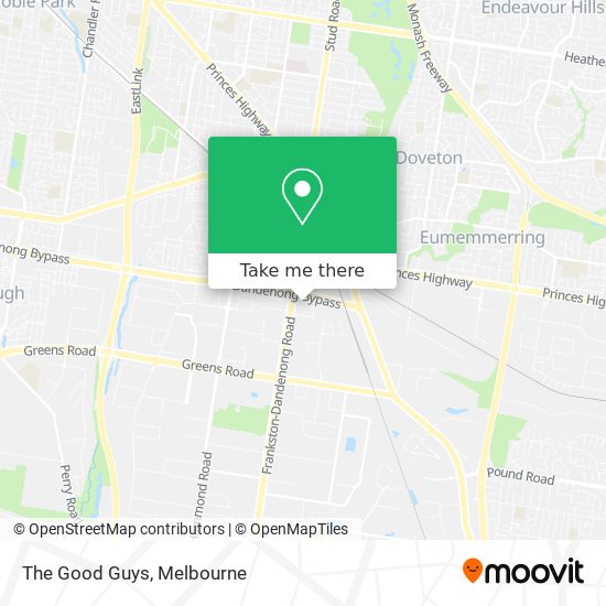 The Good Guys map
